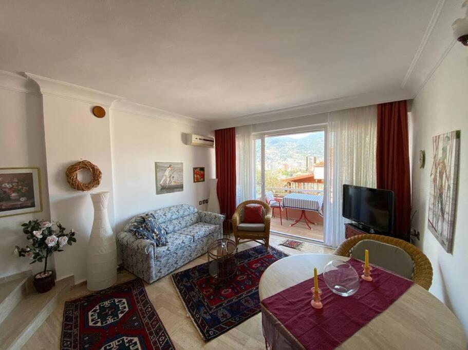 Duplex House On The Castle Road With A Seaview Villa Alanya Exteriör bild